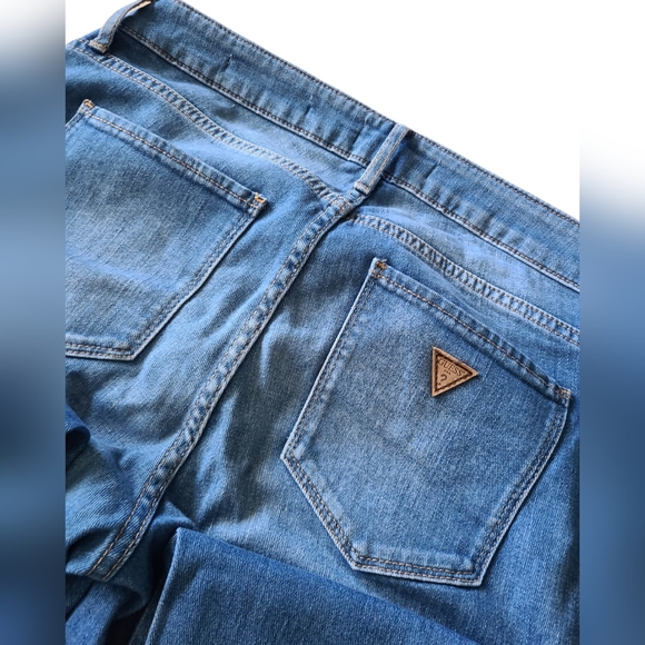 GUESS | SEXY CURVE JEANS RAW HEM | SIZE 29 - Picture 9 of 12